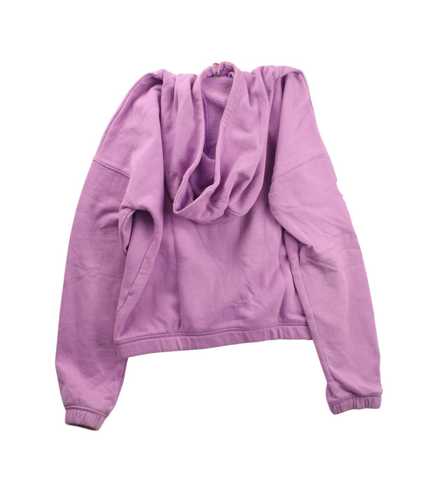 A Purple Zippered Sweatshirts from Under Armour in size 14Y for girl. (Back View)