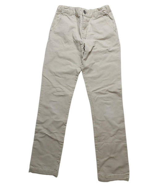 A Beige Casual Pants from Monoprix in size 10Y for girl. (Front View)