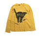 A Yellow Long Sleeve T Shirts from IKKS in size 10Y for neutral. (Front View)