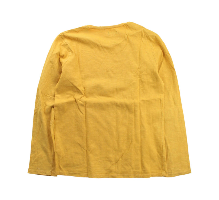 A Yellow Long Sleeve T Shirts from IKKS in size 10Y for neutral. (Back View)