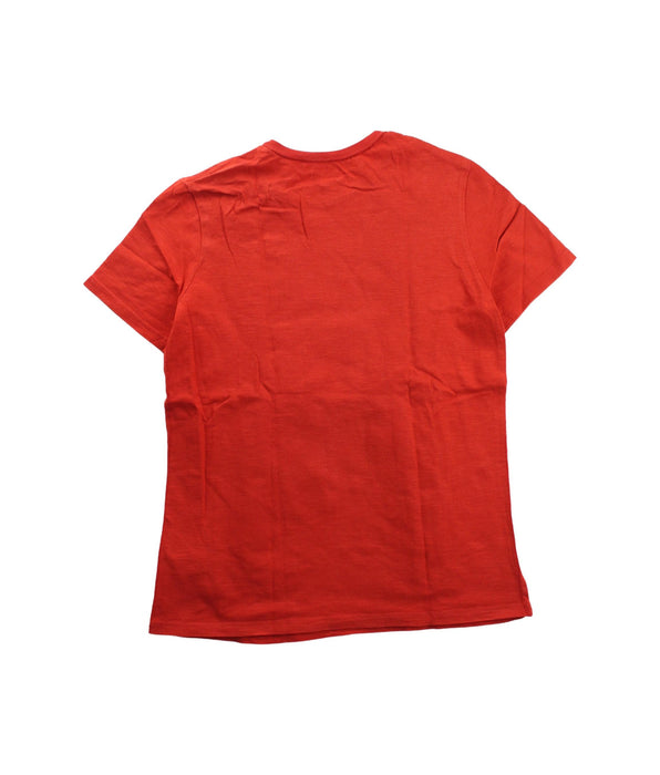 A Red Short Sleeve T Shirts from IKKS in size 10Y for neutral. (Back View)