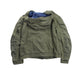 A Green Zippered Sweatshirts from IKKS in size 10Y for boy. (Back View)