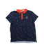 A Blue Short Sleeve Polos from Sergent Major in size 10Y for boy. (Front View)
