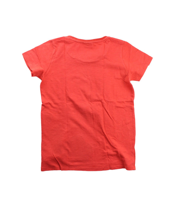 A Red Short Sleeve T Shirts from Seed in size 10Y for neutral. (Back View)