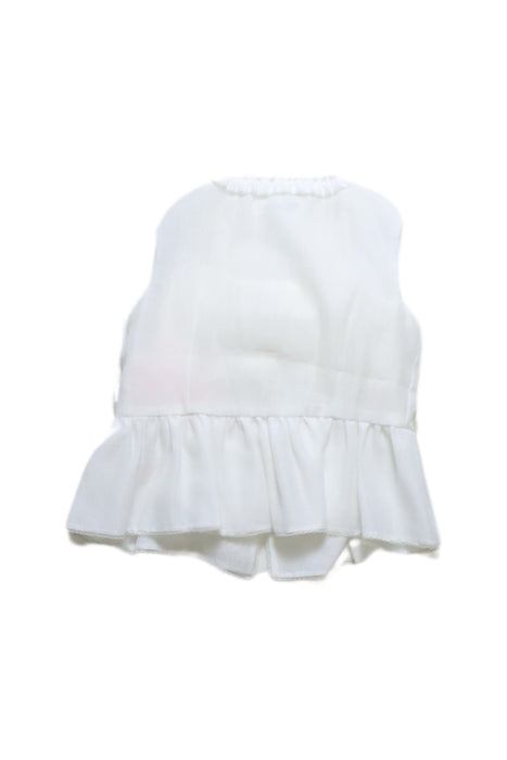 A White Sleeveless Tops from Nicholas & Bears in size 3T for girl. (Back View)