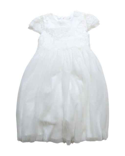 A White Short Sleeve Dresses from RJR.John Rocha in size 3T for girl. (Front View)