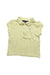 A Yellow Short Sleeve Polos from Ralph Lauren in size 18-24M for girl. (Front View)