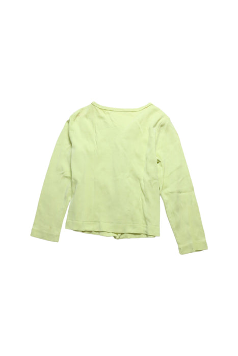 A Green Cardigans from Kingkow in size 8Y for girl. (Back View)