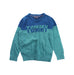 A Blue Knit Sweaters from Tommy Hilfiger in size 4T for boy. (Front View)