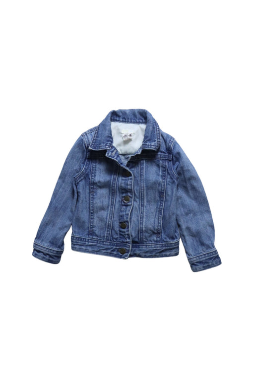 A Blue Lightweight Jackets from Crewcuts in size 2T for boy. (Front View)