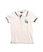 A White Short Sleeve Polos from Tommy Hilfiger in size 3T for boy. (Front View)