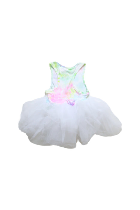 A White Sleeveless Bodysuits from iloveplum in size 2T for girl. (Back View)