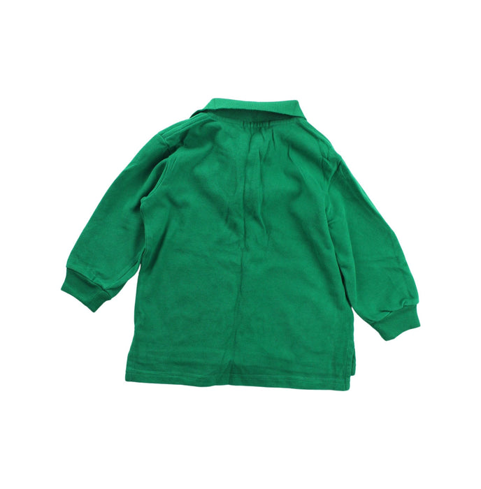 A Green Long Sleeve Polos from Polo Ralph Lauren in size 2T for boy. (Back View)