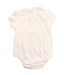 A White Short Sleeve Bodysuits from Jojo Maman Bébé in size 18-24M for girl. (Back View)