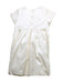 A White Short Sleeve Dresses from Marie Chantal in size 5T for girl. (Back View)