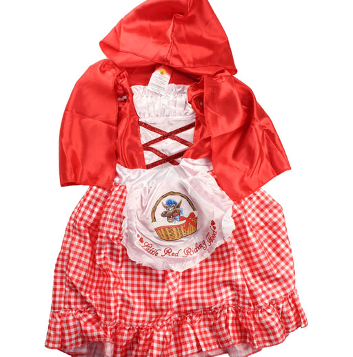 A Red Halloween Costumes from Retykle in size 3T for girl. (Front View)