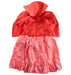 A Red Halloween Costumes from Retykle in size 3T for girl. (Back View)