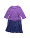 A Blue Long Sleeve Dresses from Crewcuts in size 7Y for girl. (Back View)