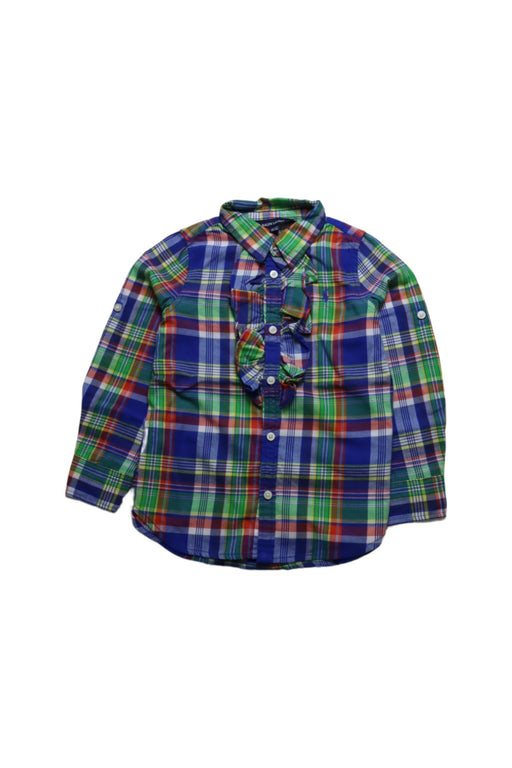 A Multicolour Long Sleeve Shirts from Ralph Lauren in size 4T for boy. (Front View)