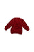 A Red Buttoned Sweatshirts from Petit Bateau in size 12-18M for neutral. (Back View)