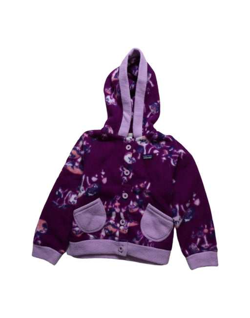 A Multicolour Lightweight Jackets from Patagonia in size 4T for girl. (Front View)