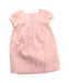 A Pink Short Sleeve Dresses from Janie & Jack in size 2T for girl. (Back View)