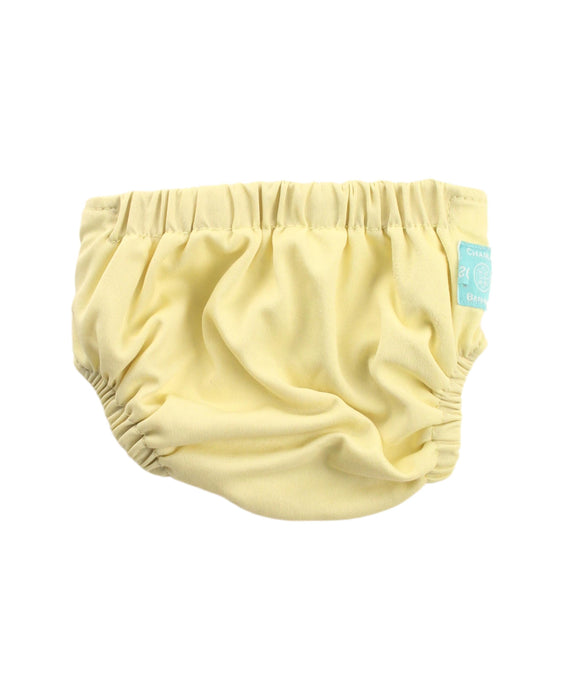 A Yellow Swim Diapers from Charlie Banana in size O/S for girl. (Back View)