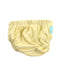 A Yellow Swim Diapers from Charlie Banana in size O/S for girl. (Back View)