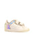 A White Sneakers from Adidas in size 12-18M for boy. (Front View)