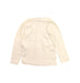 A White Long Sleeve Tops from Petit Bateau in size 4T for girl. (Back View)