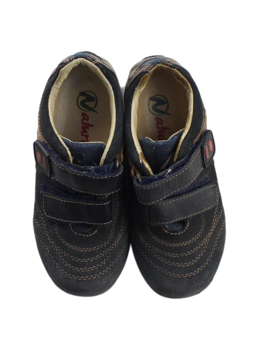 A Black Sneakers from Naturino in size 5T for boy. (Back View)