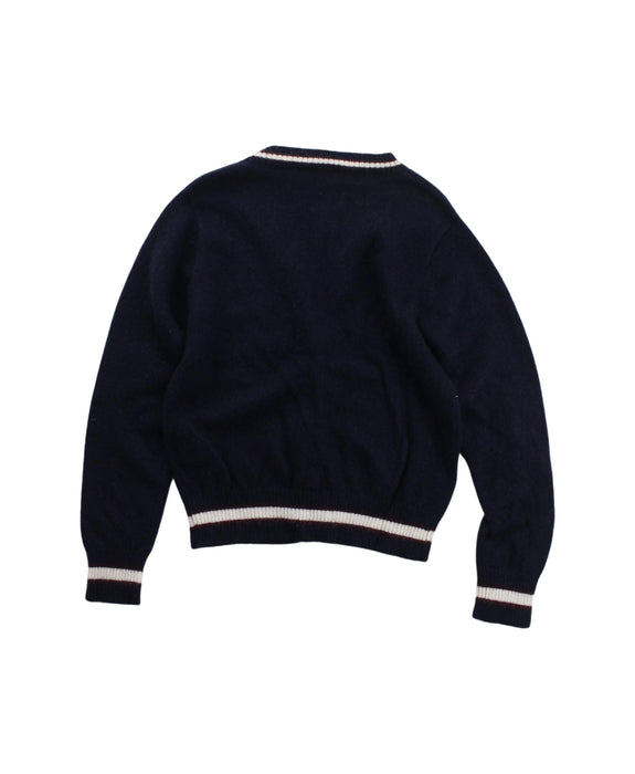 A Blue Cardigans from Bonpoint in size 4T for boy. (Back View)