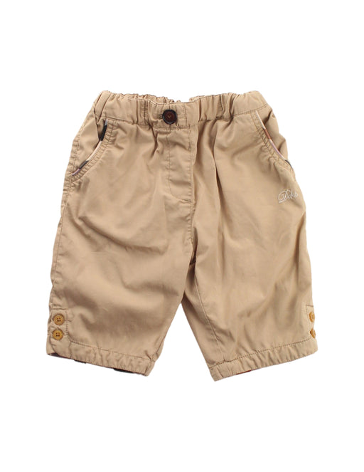 A Brown Shorts from Daks in size 5T for girl. (Front View)