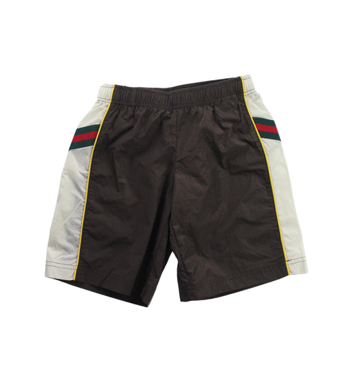 A Black Shorts from Gucci in size 4T for boy. (Front View)