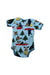 A Blue Short Sleeve Bodysuits from Little Blue House in size 3-6M for boy. (Back View)