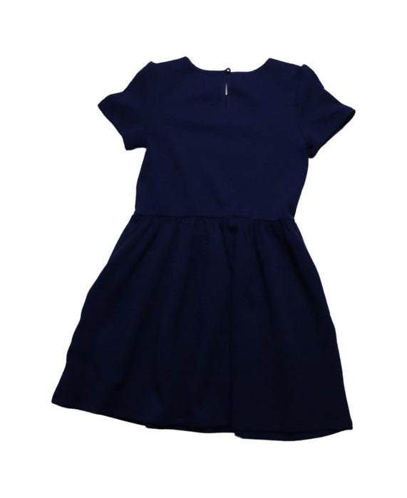 A Blue Short Sleeve Dresses from Guess in size 6T for girl. (Back View)