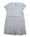 A White Short Sleeve Dresses from Il Gufo in size 6T for girl. (Front View)