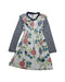 A Multicolour Long Sleeve Dresses from Tea in size 5T for girl. (Front View)