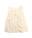 A White Sleeveless Dresses from Bonpoint in size 2T for girl. (Back View)