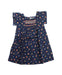 A Blue Short Sleeve Dresses from Bonpoint in size 2T for girl. (Front View)