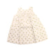 A White Sleeveless Dresses from Bonpoint in size 3T for girl. (Front View)