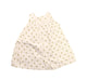 A White Sleeveless Dresses from Bonpoint in size 3T for girl. (Back View)