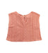 A Peach Sleeveless Tops from Bobo Choses in size 2T for girl. (Back View)