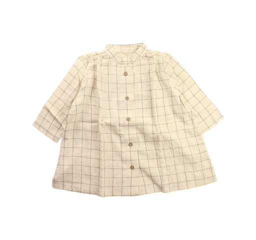 A White Short Sleeve Shirts from Rylee + Cru in size 2T for boy. (Front View)