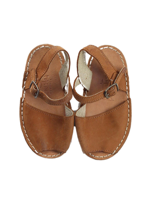 A Brown Sandals from Benestar in size 18-24M for neutral. (Back View)