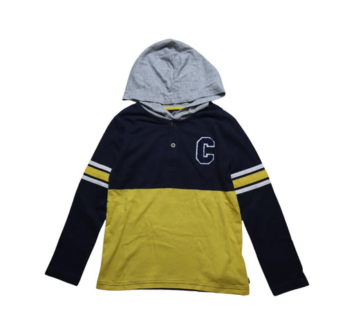 A Multicolour Hooded Sweatshirts from La Compagnie des Petits in size 8Y for boy. (Front View)