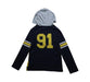 A Multicolour Hooded Sweatshirts from La Compagnie des Petits in size 8Y for boy. (Back View)