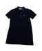 A Black Short Sleeve Dresses from Lacoste in size 3T for girl. (Front View)