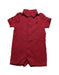 A Red Short Sleeve Rompers from Ralph Lauren in size 6-12M for neutral. (Front View)