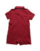 A Red Short Sleeve Rompers from Ralph Lauren in size 6-12M for neutral. (Back View)